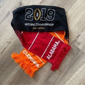 Alabama Clemson 2019 NCAA Football Championship Scarf